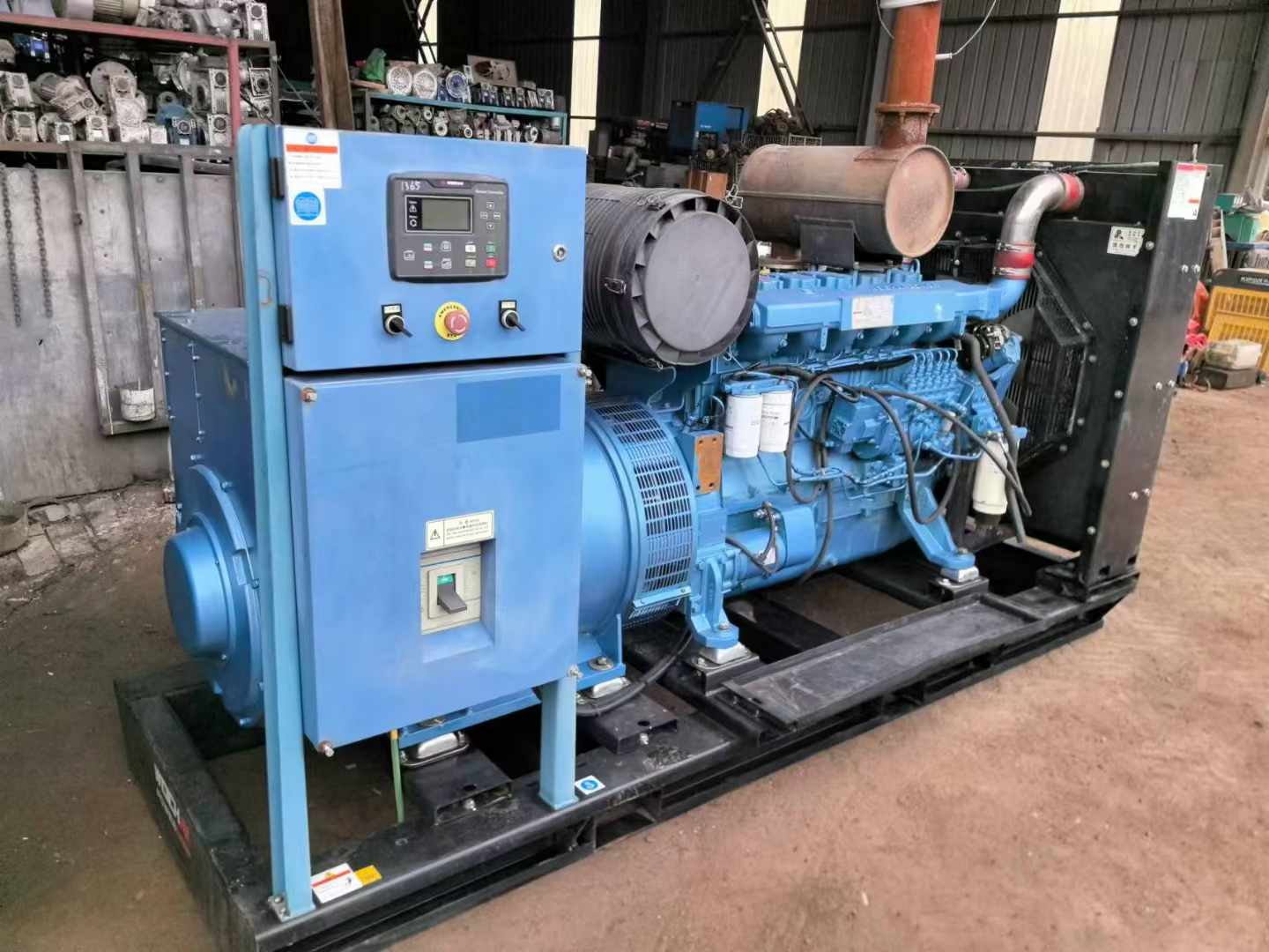 马尾500kW 柴油发电机组可带动设备功率的计算公式是什么？
